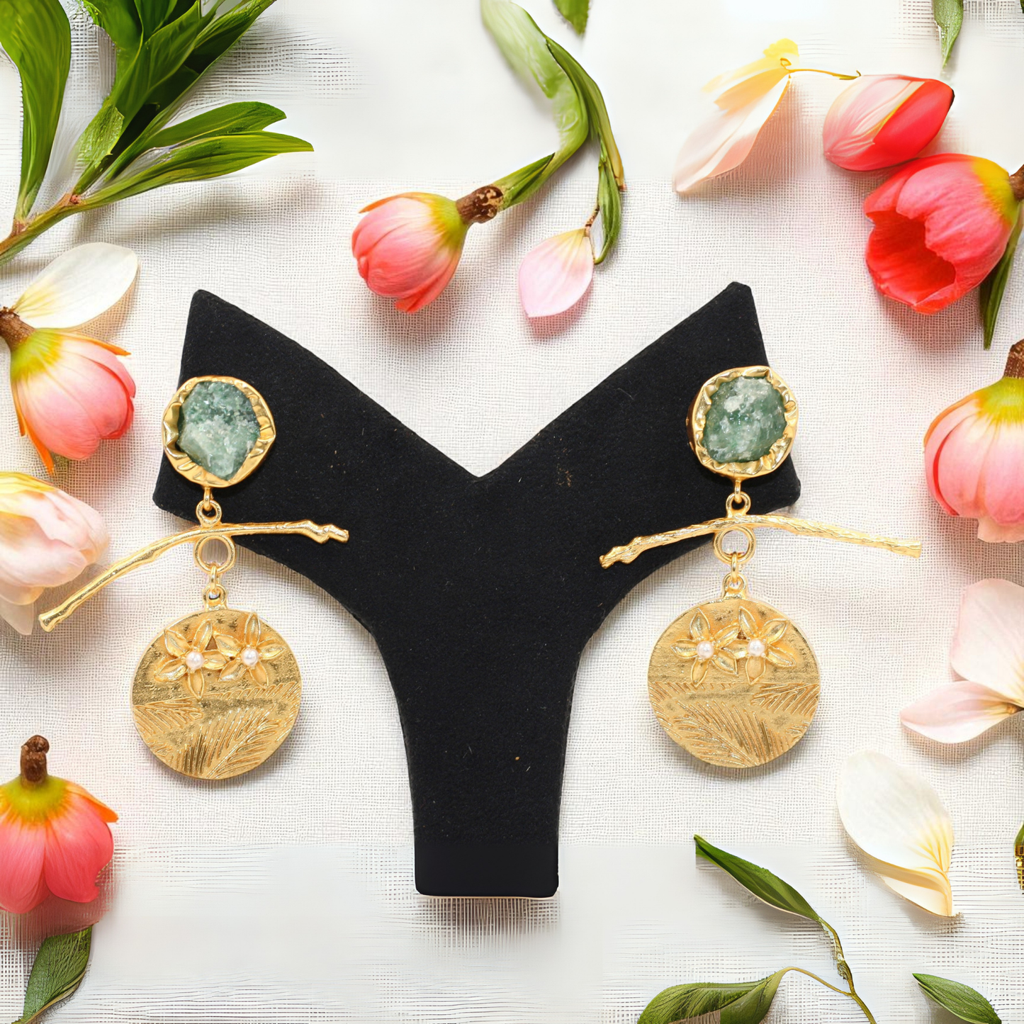 Handmade Raw Store Earring