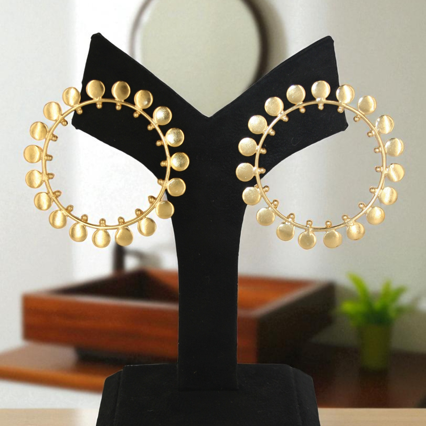 Hand Made Hoop Earrings