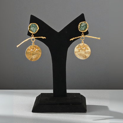 Handmade Raw Store Earring