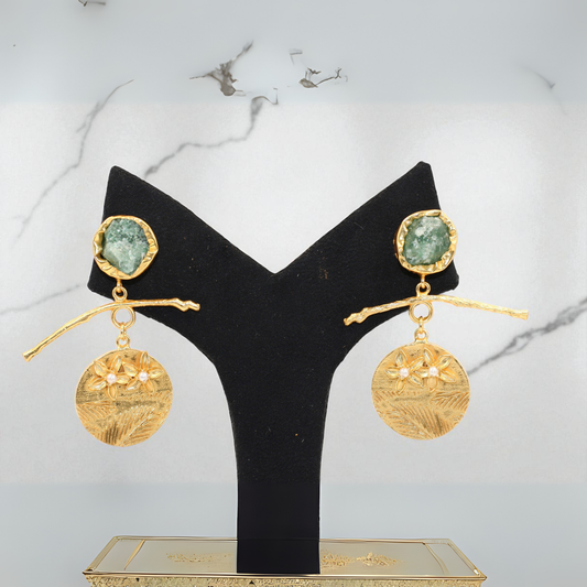 Handmade Raw Store Earring