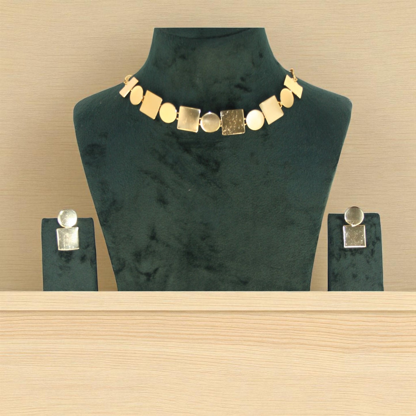 Handmade Gold Colour Toned Necklace