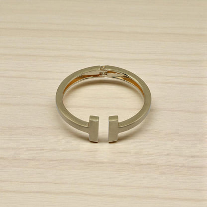 Traditional Gold-Plated Dome-Shaped Bracelet