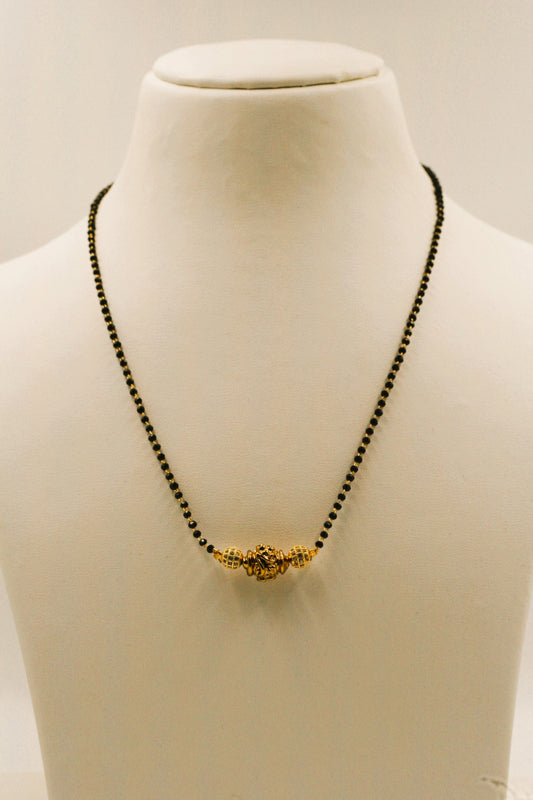 Golden Filigree Trio Mangalsutra