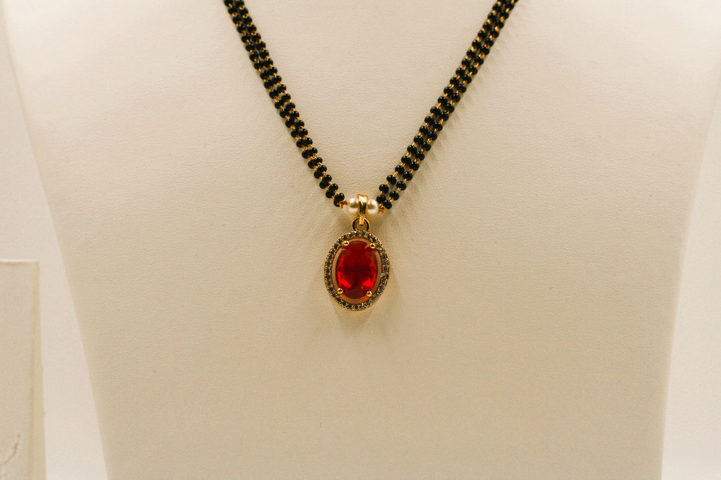 Regal Ruby Double-Strand Mangalsutra