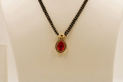 Regal Ruby Double-Strand Mangalsutra
